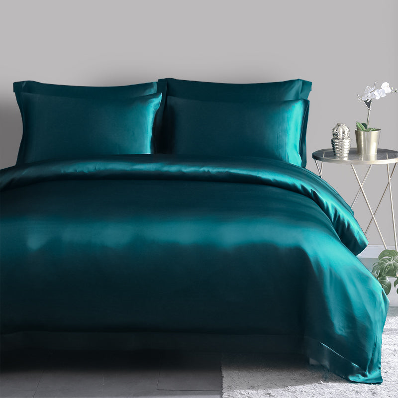 Teal sales bed sheet