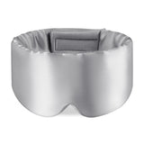 Olesilk 100% Mulberry Silk Sleep Mask Silvergrey Large Size Silk Eye Mask