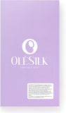 Olesilk 100% Mulberry Silk Sleep Mask Light Plum Large Size
