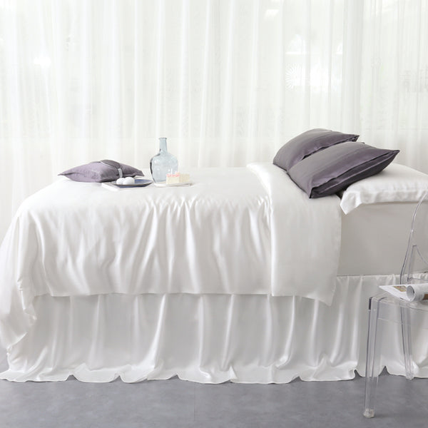 Olesilk 19 Momme Luxury Silk Flat Sheet