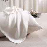 Olesilk 19 Momme 5 Pieces Silk 100% Pure Mulberry Silk Bedding Sets ( 1 Duvet Cover + 1 Flat Sheet + 1 Fitted Sheet + 2 Zipper Pillowcases )