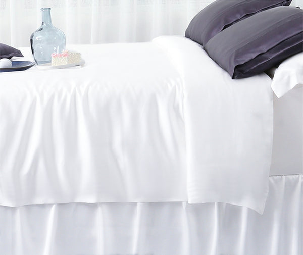 Olesilk 19 Momme 5 Pieces Silk 100% Pure Mulberry Silk Bedding Sets ( 1 Duvet Cover + 1 Flat Sheet + 1 Fitted Sheet + 2 Zipper Pillowcases )