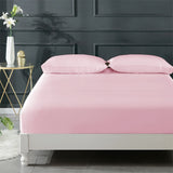Olesilk 19 Momme 3 Pieces Silk Sheet Set  (1 Silk Flat Sheet + 1 Silk Fitted Sheet + 1 Silk Zipper Pillowcase)