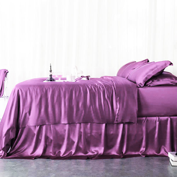 Olesilk 19 Momme 100% Mulberry Silk Duvet Cover Comforter Cover