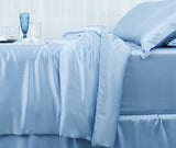 Olesilk 19 Momme 5 Pieces Silk 100% Pure Mulberry Silk Bedding Sets ( 1 Duvet Cover + 1 Flat Sheet + 1 Fitted Sheet + 2 Zipper Pillowcases )
