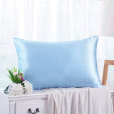 Olesilk 19 Momme 3 Pieces Silk Sheet Set  (1 Silk Flat Sheet + 1 Silk Fitted Sheet + 1 Silk Zipper Pillowcase)