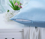 Olesilk 19 Momme 3 Pieces Silk Sheet Set  (1 Silk Flat Sheet + 1 Silk Fitted Sheet + 1 Silk Zipper Pillowcase)