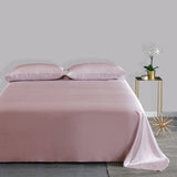 Olesilk 19 Momme 5 Pieces Silk 100% Pure Mulberry Silk Bedding Sets ( 1 Duvet Cover + 1 Flat Sheet + 1 Fitted Sheet + 2 Zipper Pillowcases )