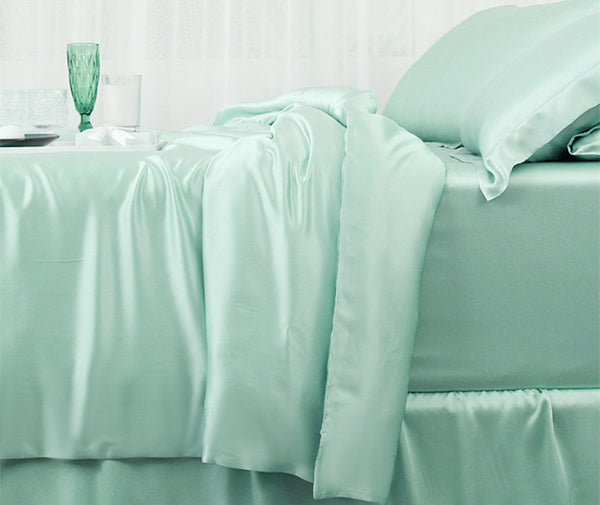 Olesilk 19 Momme 100% Mulberry Silk Duvet Cover Comforter Cover