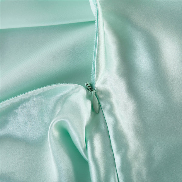 Olesilk 19 Momme 100% Mulberry Silk Duvet Cover Comforter Cover