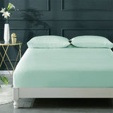 Olesilk 19 Momme 3 Pieces Silk Sheet Set  (1 Silk Flat Sheet + 1 Silk Fitted Sheet + 1 Silk Zipper Pillowcase)