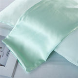 Olesilk 19 Momme 3 Pieces Silk Sheet Set  (1 Silk Flat Sheet + 1 Silk Fitted Sheet + 1 Silk Zipper Pillowcase)