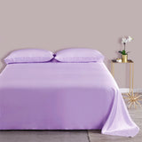 Olesilk 19 Momme 5 Pieces Silk 100% Pure Mulberry Silk Bedding Sets ( 1 Duvet Cover + 1 Flat Sheet + 1 Fitted Sheet + 2 Zipper Pillowcases )