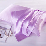 Olesilk 19 Momme 5 Pieces Silk 100% Pure Mulberry Silk Bedding Sets ( 1 Duvet Cover + 1 Flat Sheet + 1 Fitted Sheet + 2 Zipper Pillowcases )