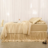Olesilk 19 Momme 100% Mulberry Silk Duvet Cover Comforter Cover