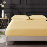 Olesilk 19 Momme 3 Pieces Silk Sheet Set  (1 Silk Flat Sheet + 1 Silk Fitted Sheet + 1 Silk Zipper Pillowcase)