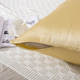 Olesilk 19 Momme 3 Pieces Silk Sheet Set  (1 Silk Flat Sheet + 1 Silk Fitted Sheet + 1 Silk Zipper Pillowcase)