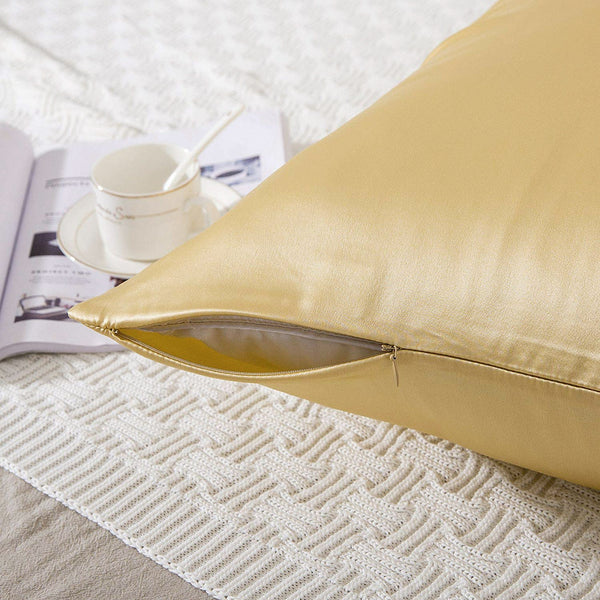 Olesilk 19 Momme 3 Pieces Silk Sheet Set  (1 Silk Flat Sheet + 1 Silk Fitted Sheet + 1 Silk Zipper Pillowcase)