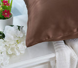 Olesilk 19 Momme 5 Pieces Silk 100% Pure Mulberry Silk Bedding Sets ( 1 Duvet Cover + 1 Flat Sheet + 1 Fitted Sheet + 2 Zipper Pillowcases )