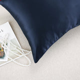 Olesilk 19 Momme 5 Pieces Silk 100% Pure Mulberry Silk Bedding Sets ( 1 Duvet Cover + 1 Flat Sheet + 1 Fitted Sheet + 2 Zipper Pillowcases )
