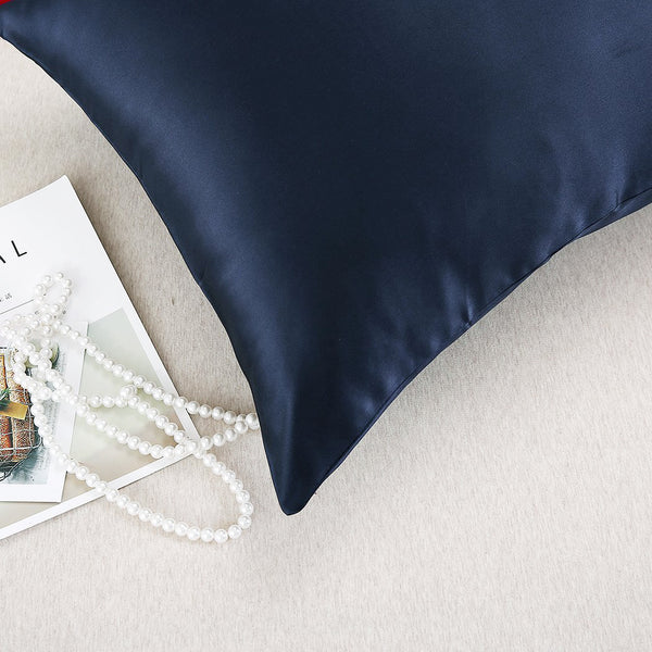 Olesilk 19 Momme 5 Pieces Silk 100% Pure Mulberry Silk Bedding Sets ( 1 Duvet Cover + 1 Flat Sheet + 1 Fitted Sheet + 2 Zipper Pillowcases )