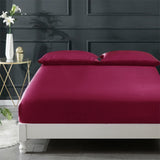 Olesilk 19 Momme 3 Pieces Silk Sheet Set  (1 Silk Flat Sheet + 1 Silk Fitted Sheet + 1 Silk Zipper Pillowcase)