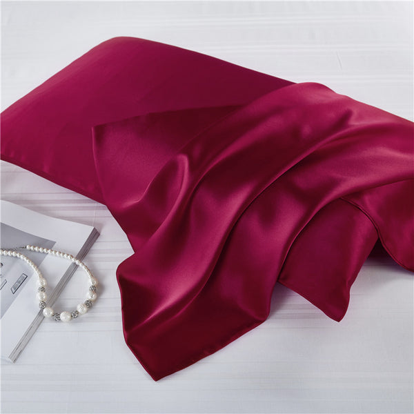 Olesilk 19 Momme 5 Pieces Silk 100% Pure Mulberry Silk Bedding Sets ( 1 Duvet Cover + 1 Flat Sheet + 1 Fitted Sheet + 2 Zipper Pillowcases )