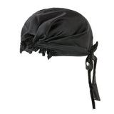 Olesilk 19 Momme 100% Pure Mulberry Silk Night Cap for Sleeping With Elastic Band & Elegant Ribbon