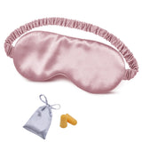 Olesilk 100% Mulberry Silk Sleep Mask Blindfold with Elastic Strap and Silk Filling