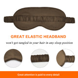 Olesilk 100% Mulberry Silk Sleep Mask Blindfold with Elastic Strap and Silk Filling