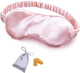 Olesilk 100% Mulberry Silk Sleep Mask Blindfold with Elastic Strap and Silk Filling