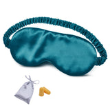 Olesilk 100% Mulberry Silk Sleep Mask Blindfold with Elastic Strap and Silk Filling