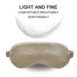 Olesilk 100% Mulberry Silk Sleep Mask Blindfold with Elastic Strap and Silk Filling