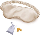 Olesilk 100% Mulberry Silk Sleep Mask Blindfold with Elastic Strap and Silk Filling