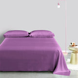 Olesilk 19 Momme 3 Pieces Silk Sheet Set  (1 Silk Flat Sheet + 1 Silk Fitted Sheet + 1 Silk Zipper Pillowcase)