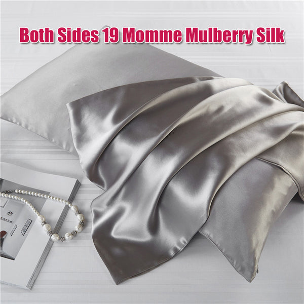 Olesilk 19 Momme Silk Pillowcase Zipper Closure
