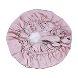 Olesilk 19 Momme Light Plum Mulberry Silk Sleep Cap Hair Beauty Orgainc Silk Bonnet