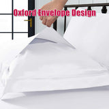 Olesilk Luxury 25 Momme Oxford Silk Pillowcase With Envelope Closure