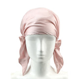 Olesilk 19 Momme Silk Night Cap For Hair Beauty With Back Elastic Band & Drape Detailing