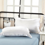 Olesilk 25 Momme 4 Pieces Silk Sheet Set 100% Pure Mulberry Silk Bedding Set  ( 1 Flat Sheet + 1 Fitted Sheet + 2 Oxford Pillowcases)