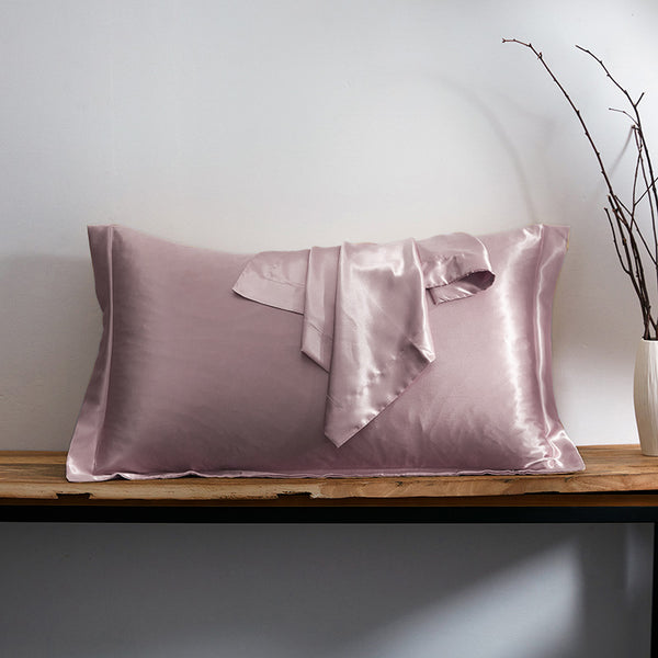Olesilk Luxury 22 Momme Oxford Silk Pillowcase With Envelope Closure