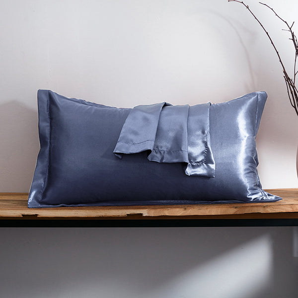 Olesilk Luxury 22 Momme Oxford Silk Pillowcase With Envelope Closure