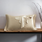 Olesilk Luxury 22 Momme Oxford Silk Pillowcase With Envelope Closure