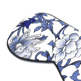 Olesilk Silk Eye Mask Blindfold with Double Layer Silk Filling & Blue and White Porcelain Print
