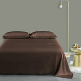 Olesilk 19 Momme 3 Pieces Silk Sheet Set  (1 Silk Flat Sheet + 1 Silk Fitted Sheet + 1 Silk Zipper Pillowcase)