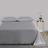 Olesilk 19 Momme 3 Pieces Silk Sheet Set  (1 Silk Flat Sheet + 1 Silk Fitted Sheet + 1 Silk Zipper Pillowcase)