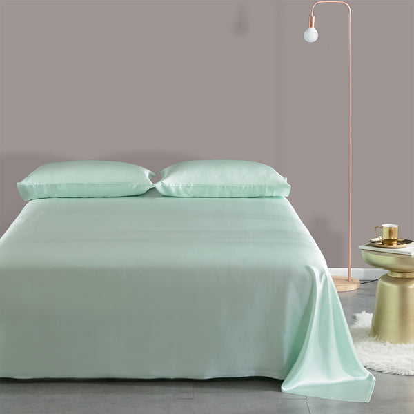 Olesilk 19 Momme Luxury Silk Flat Sheet