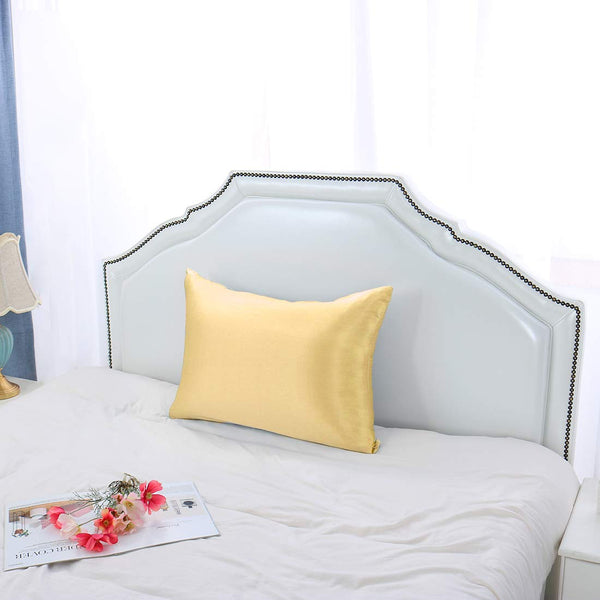 Olesilk 19 Momme Natural Silk Toddler Pillowcase Zipper Closure 13"*18"