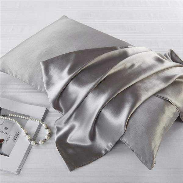 Olesilk 19 Momme Natural Silk Toddler Pillowcase Zipper Closure 13"*18"