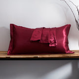 Olesilk 19 Momme Oxford Silk Pillowcase With Envelope Closure